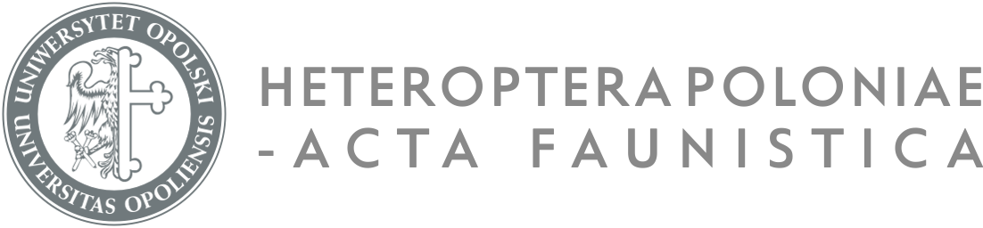 Heteroptera Poloniae - Acta Faunistica